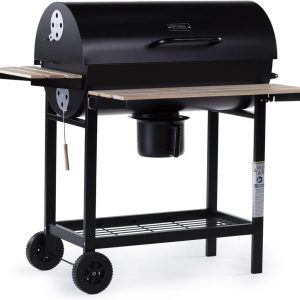 "King" charcoal barbecue - 95 x 63 x 105 cm - Black