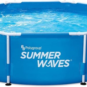 Ehlis Circular Tube Swimming Pool - 244 x 76 cm - with purifier - 3,032 liters