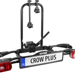 EUFAB Crow Plus 11582 Bike Carrier, Expandable