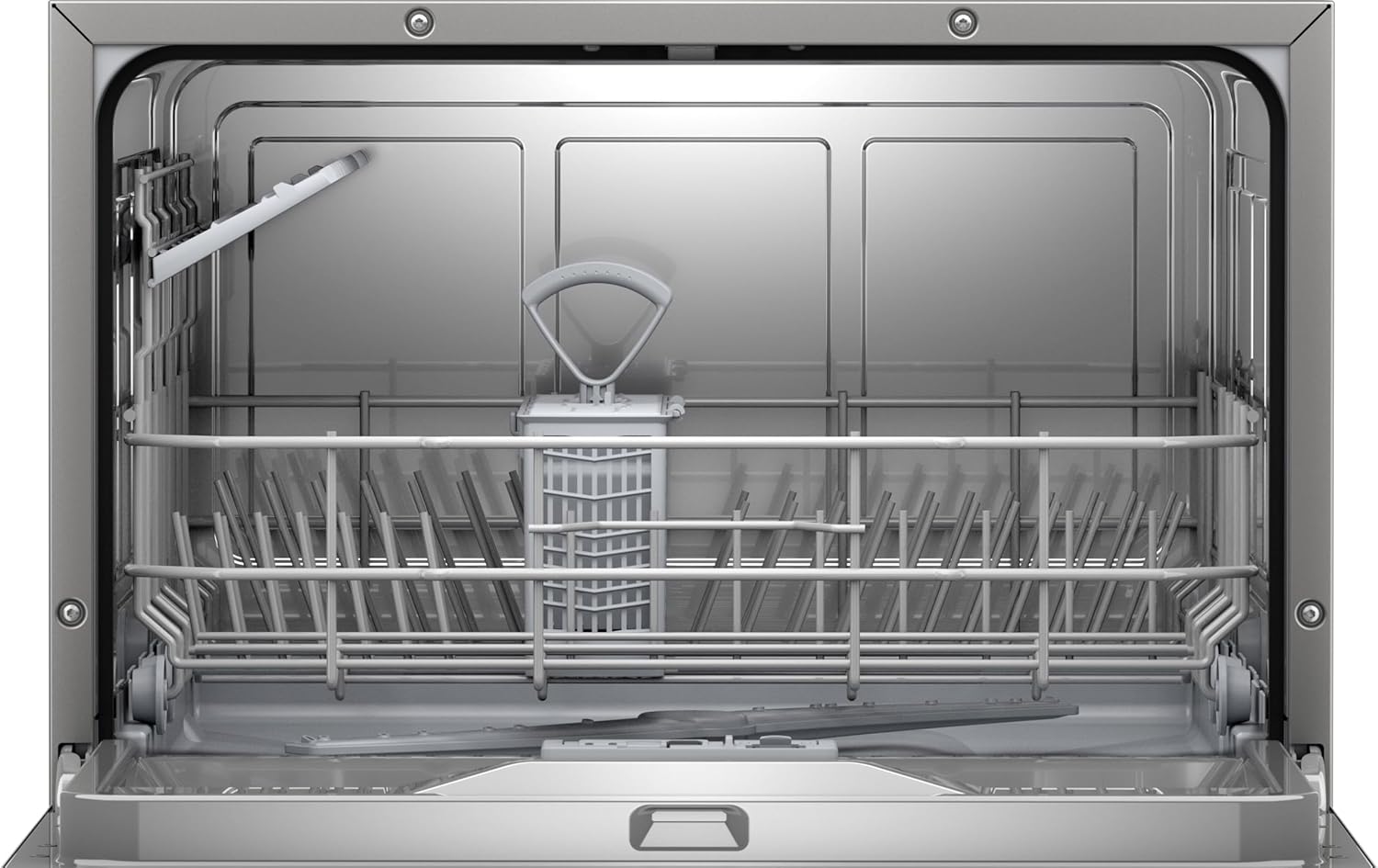Bosch SKS2ITI00E, Series 2, Compact dishwasher 55cm, Freestanding, Silver - Image 3