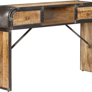 vidaXL Buffet Bahut Armoire Commode Meuble de Rangement Bois Manguier Massif