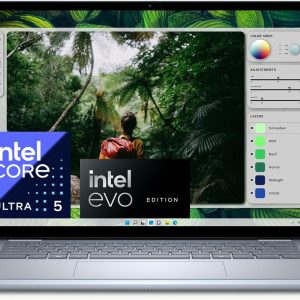 Dell Inspiron 16 2-in-1 Portable PC 16" FHD+ (1920 x 1200) Screen Intel Core Ultra 5 Series 1 Intel Graphics 16 GB RAM 512 GB SSD Windows 11 Home Backlit AZERTY Keyboard Blue