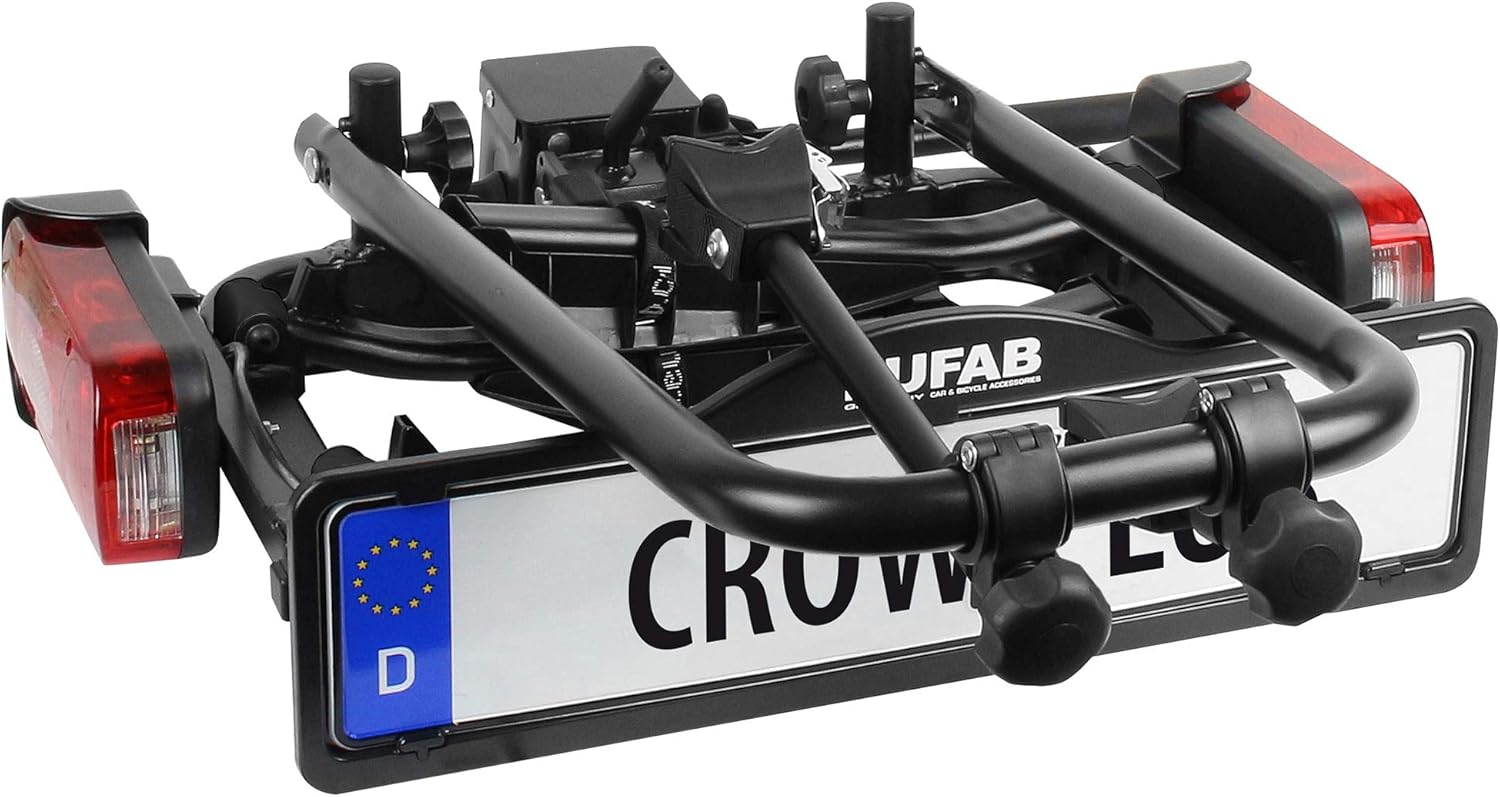 EUFAB Crow Plus 11582 Bike Carrier, Expandable - Image 2