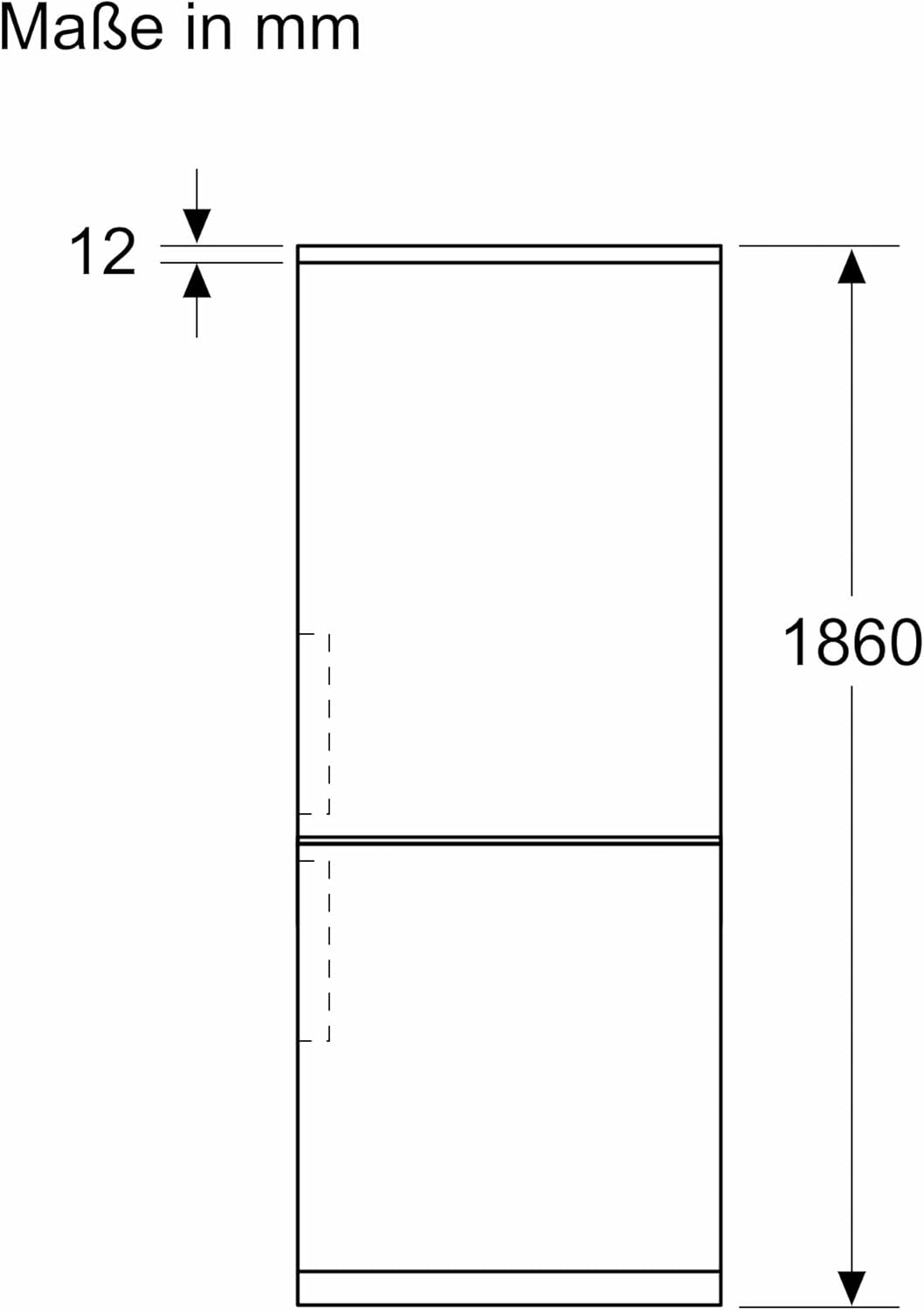 KGN367LDF- Series 4, Freestanding combined refrigerator, 186 x 60 cm, Stainless steel - Image 9