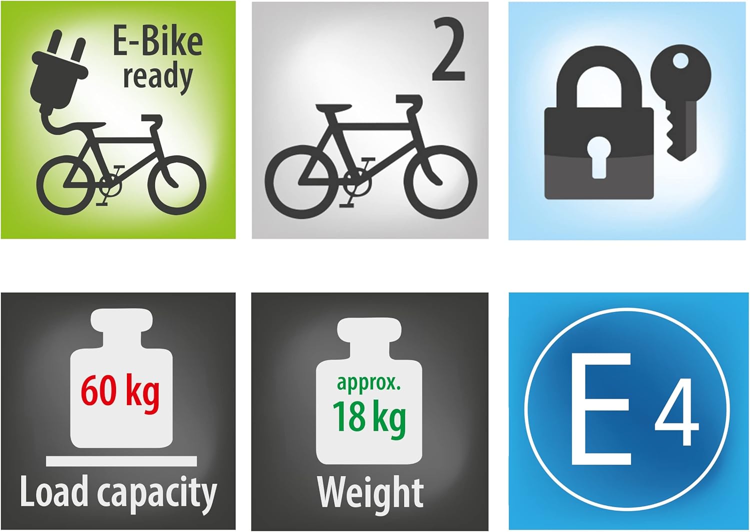 12010LAS Porte-vélo Pliable Raven pour 2 vélos - - Image 11