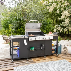 TEXAS outdoor kitchen - 4+1 burners -