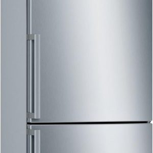 Bosch KGE398IBP - Series 6, Freestanding combined refrigerator, 201 x 60 cm, Anti-fingerprint stainless steel