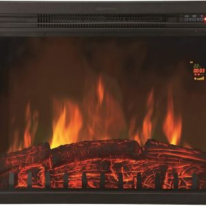 Chemin’Arte Recessed Electric Insert - Flame Effect - LEDs - Oxford XL - 2000W - Designed in France - 2 Year Guarantee