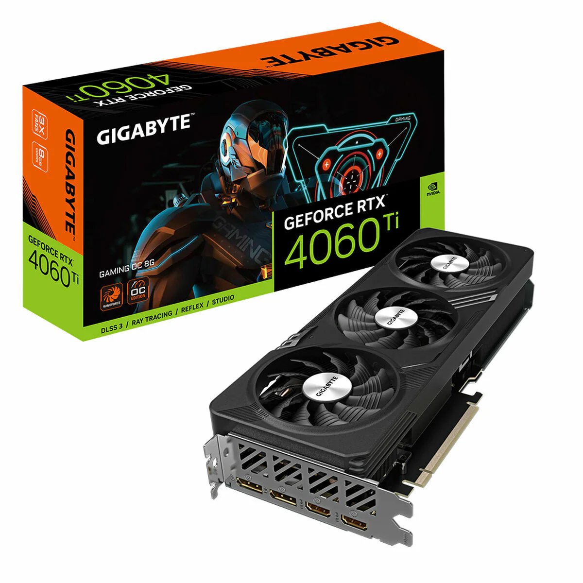 Carte Graphique GeForce RTX颅颅 4060 Ti GAMING OC 8G Geforce RTX 4060 Ti GDDR6 GDDR6X