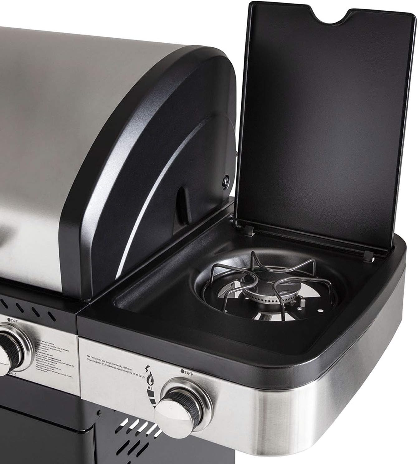 Cook'in Garden - FIDGI 4 gas barbecue with trolley - Image 2