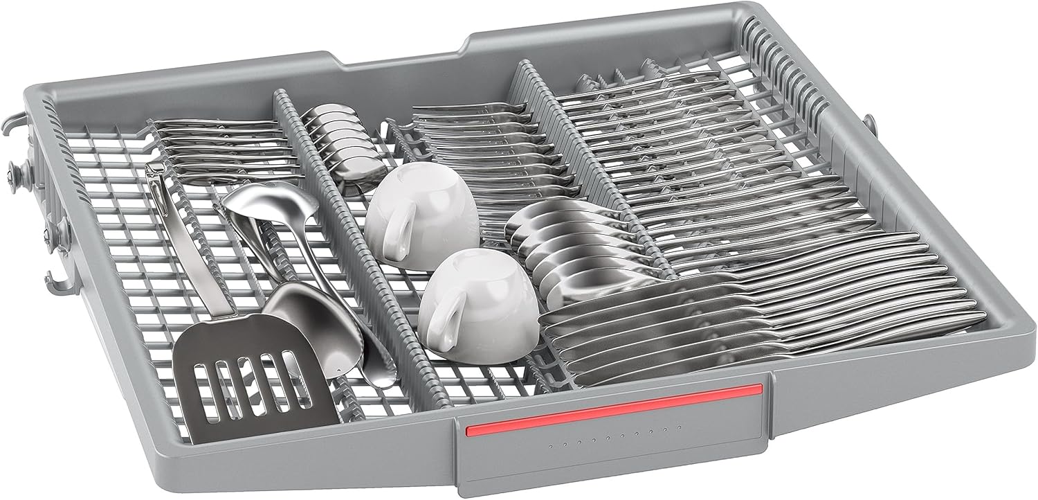 SMS4EMI01E - Srie 4 - Lave-vaisselle Pose-libre - 60 cm - 14 couverts - Silence Plus 42 dB - Inox - - Image 7