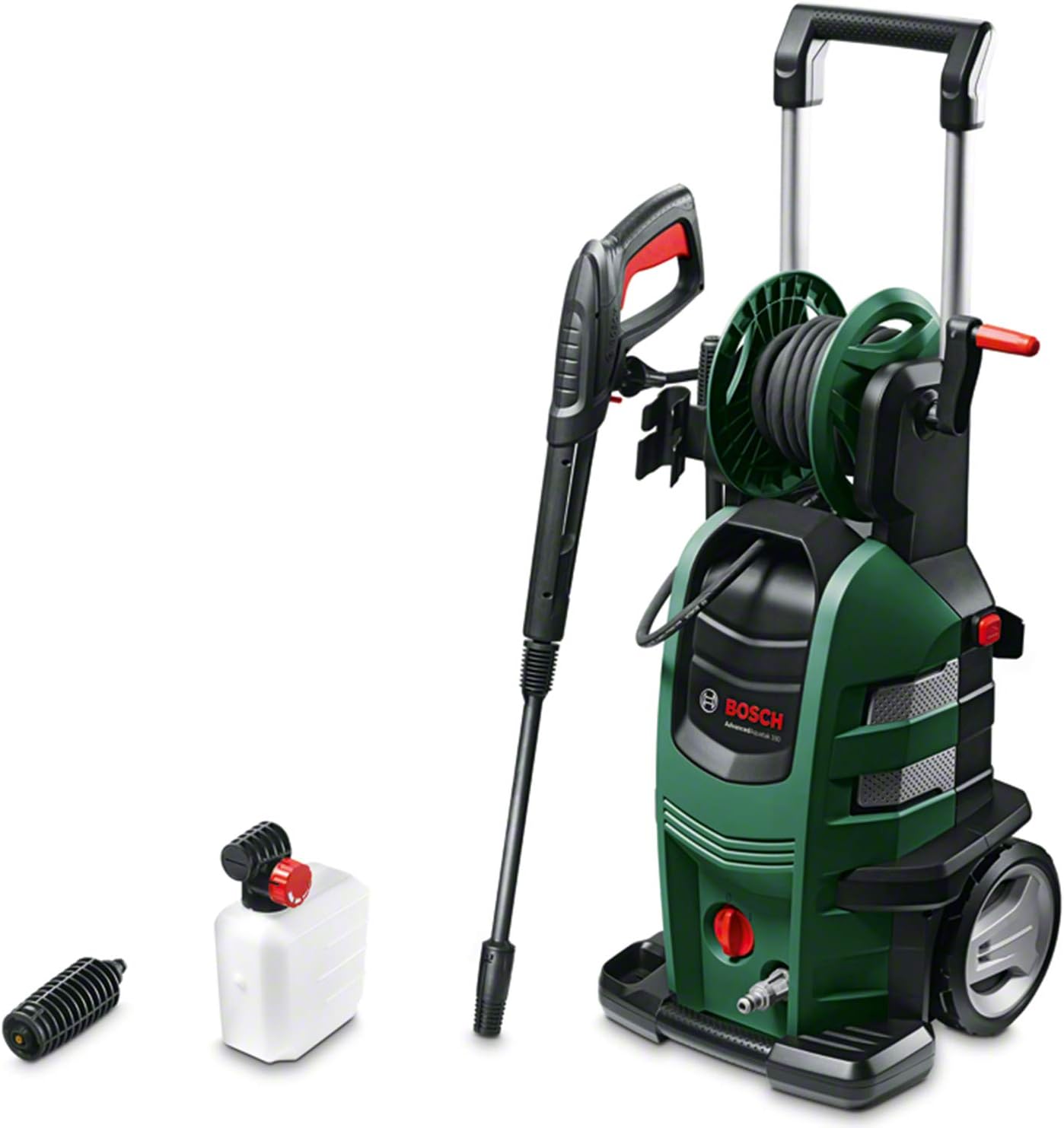 Home and Garden High-pressure cleaner - AdvancedAquatak 160 (2600 W, 160 Bars, Maximum flow rate 580 l/h, 5 m cable, Accessory set)