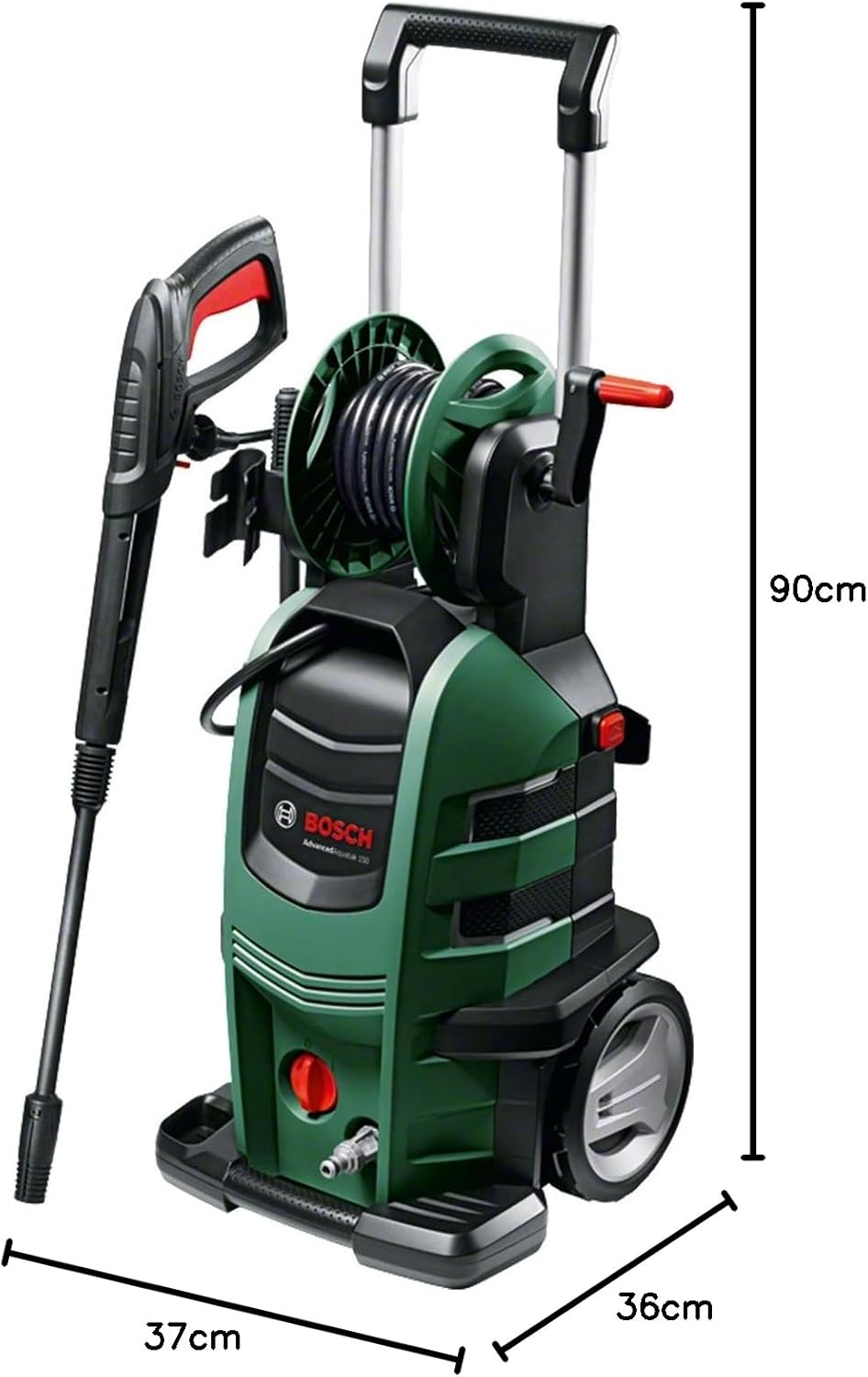 AdvancedAquatak 150 high pressure cleaner (2200 Watt, Pressure: 150 bar, maximum flow rate: 480 l/h, on brick) - Image 12