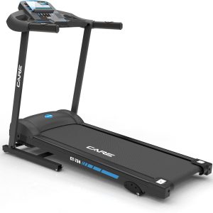 Care Fitness - Connected Treadmill - Foldable - Maximum speed 14 Km/h - Inclinable and Foldable Electric Treadmill - 12 training programs - 3 inclines