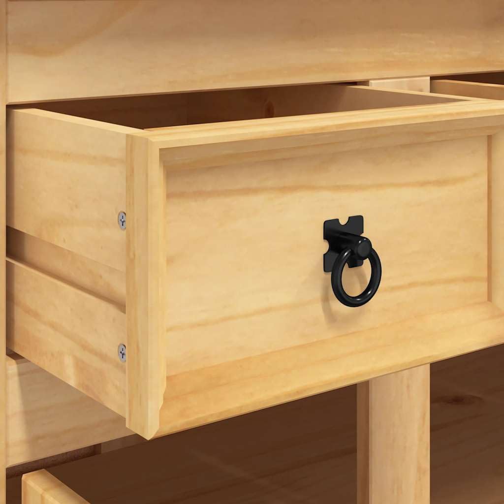 vidaXL Buffet Corona Marron 112x44x78 cm Bois Massif pin Mexicain, Meuble de Rangement, Meuble de Rangement de Cuisine, Meuble de Rangement de Salon - Image 8
