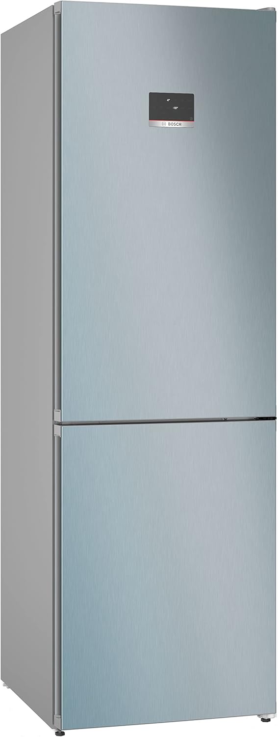 KGN367LDF- Series 4, Freestanding combined refrigerator, 186 x 60 cm, Stainless steel - Image 2