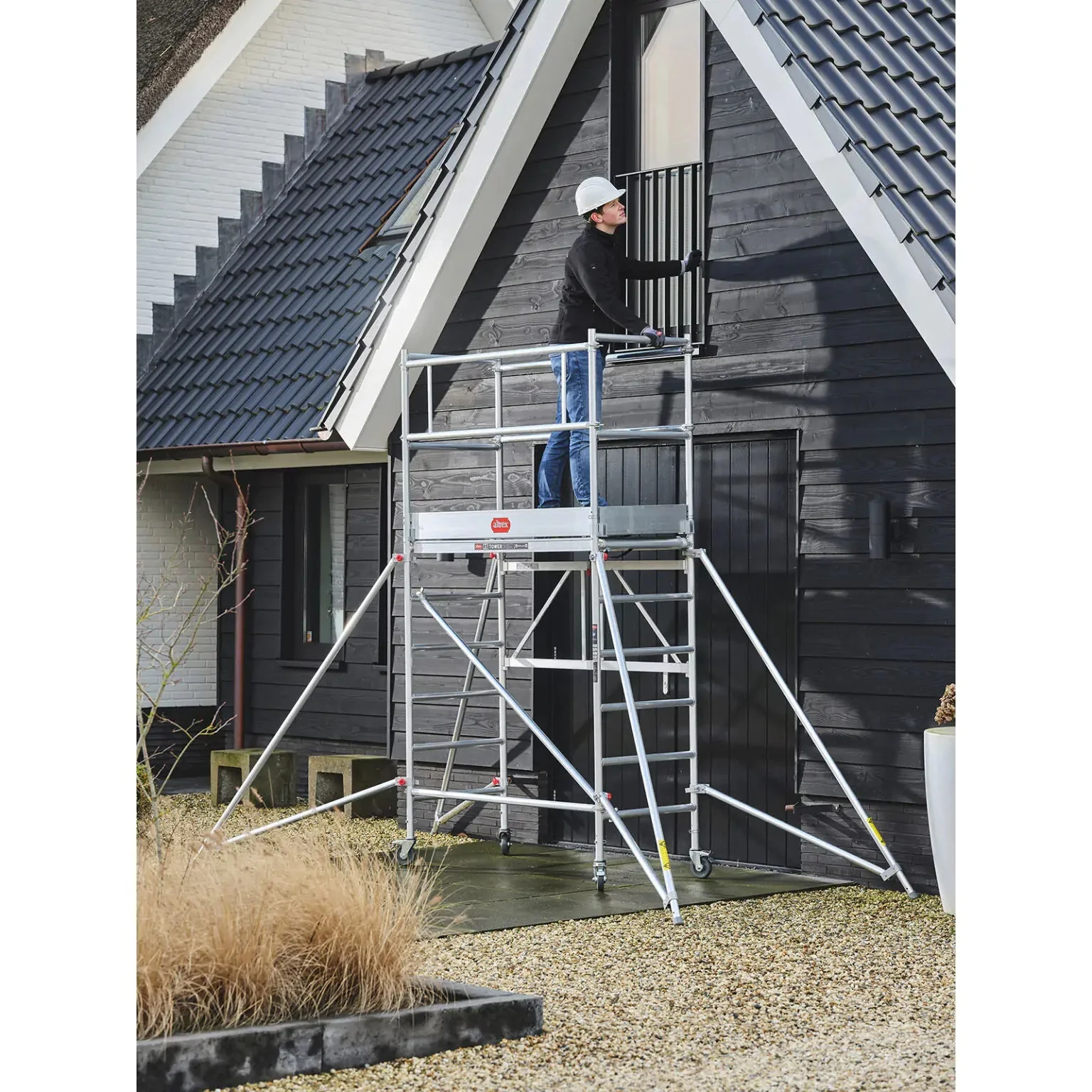 chafaudage tlescopique 7,80m Aluminium - dmontable chafaudage mobile - - Image 2